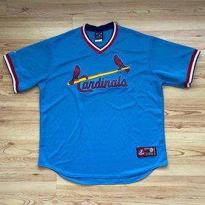 St Louis Cardinals Cooperstown Collection Throwback Jersey(XL)